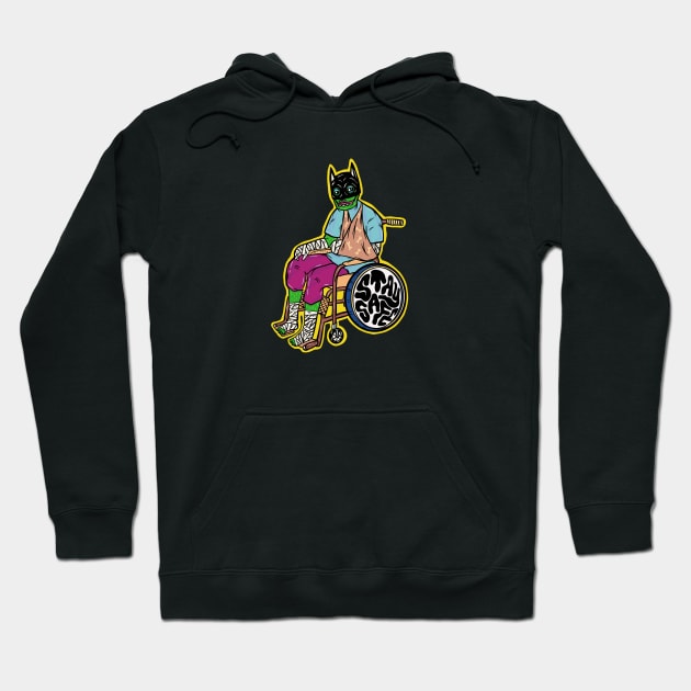 sick man Hoodie by Pararel terror